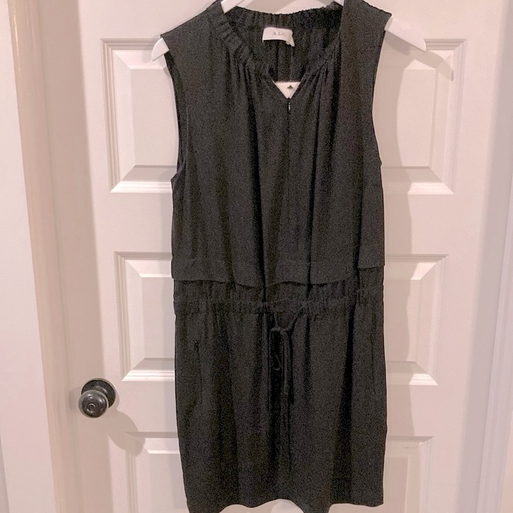 A.L.C. Black Sleeveless Dress